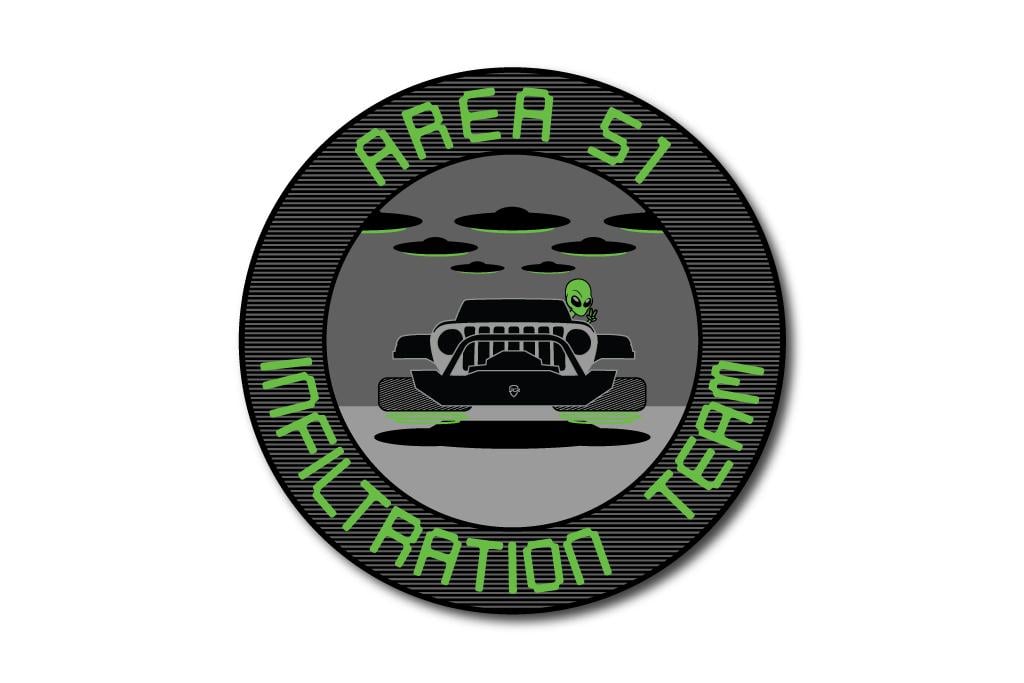 Area 51 Infiltration Team | Special Edition Dumb Sticker