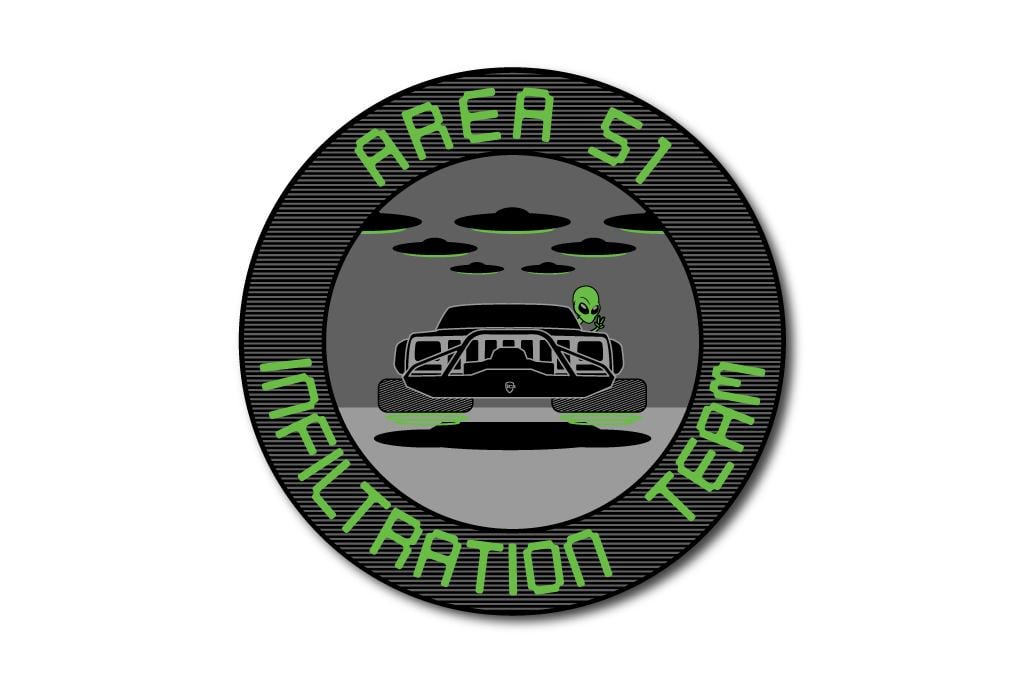 Area 51 Infiltration Team | Special Edition Dumb Sticker