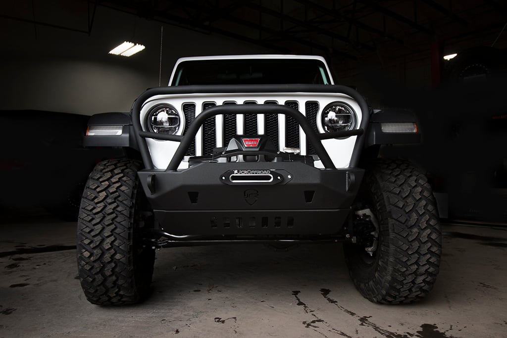 JcrOffroad: JL/JT Front Bumper | Mauler Deluxe Stubby | 2018+ Jeep ...