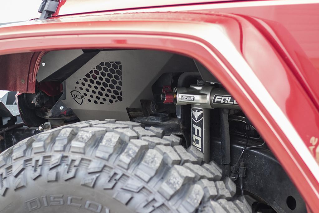 JcrOffroad: JK Falcon Shocks Inner Fender Kit Front Jeep Wrangler  (07-18)