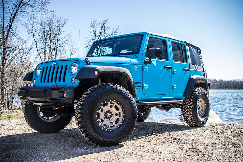 Jcroffroad Jeep Rock Sliders Classic 4 Door Jeep Wrangler Jku 07 18