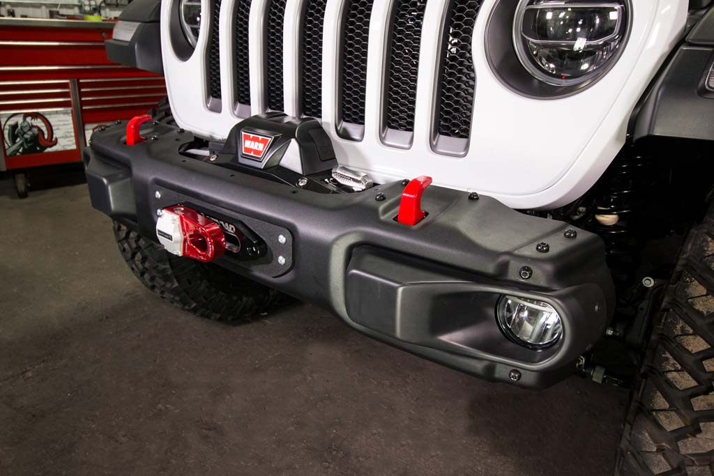 Jeep Wrangler Unlimited Winch Bumper