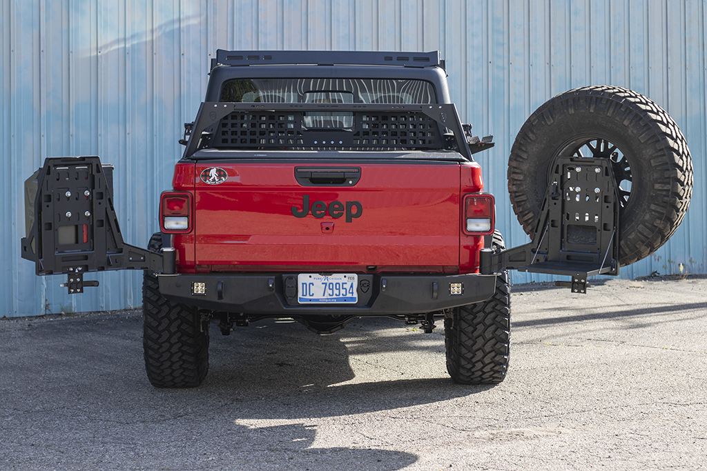 JcrOffroad: JT Rear Bumper | Vanguard | Jeep Gladiator (2020+)