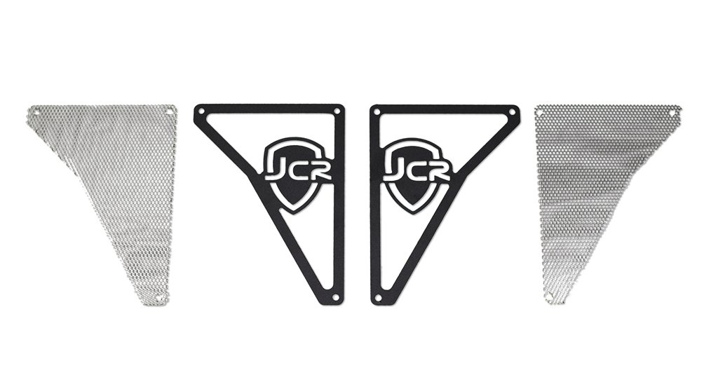 Front Fender Vent Panels Jeep Wrangler TJ, LJ, YJ, CJ7 (7606) JcrOffroad