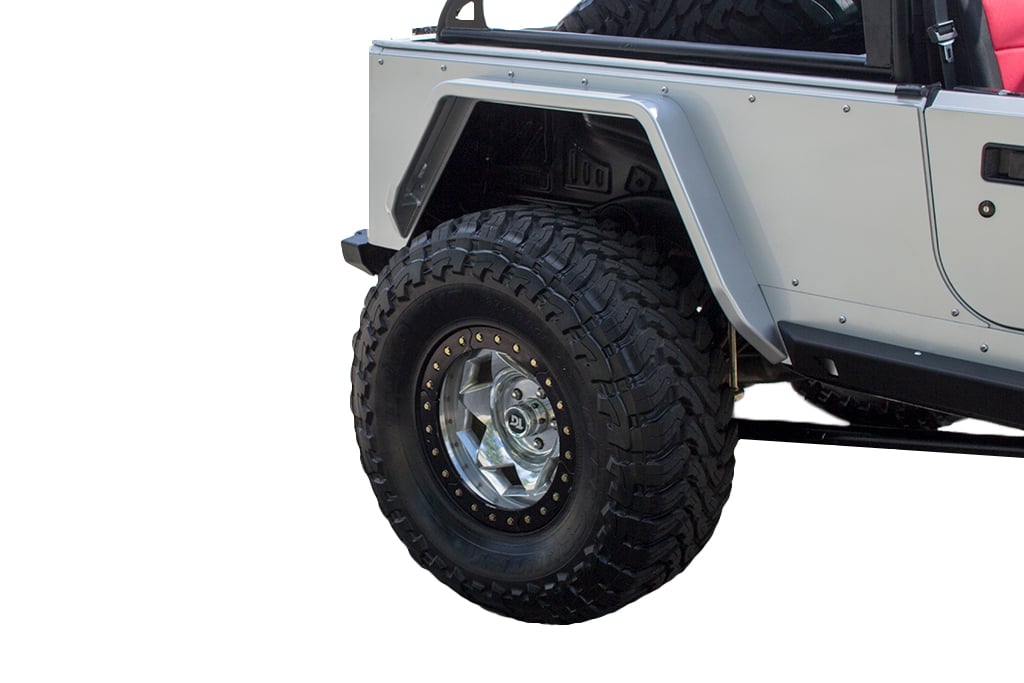 Jeep yj rear corner armor #3