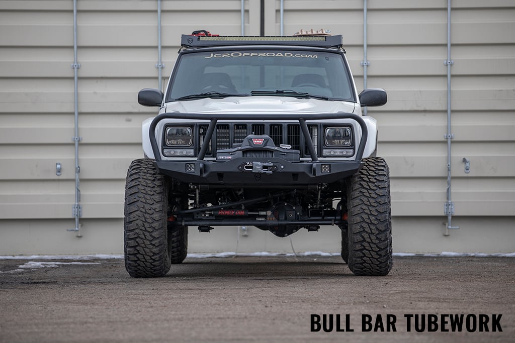 xj cherokee bull bar