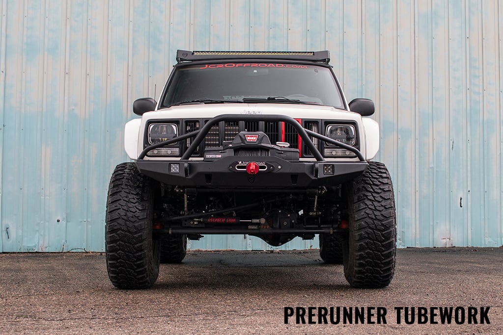 JcrOffroad: Jeep XJ Winch Bumper | Vanguard PreRunner | Cherokee (84-01)