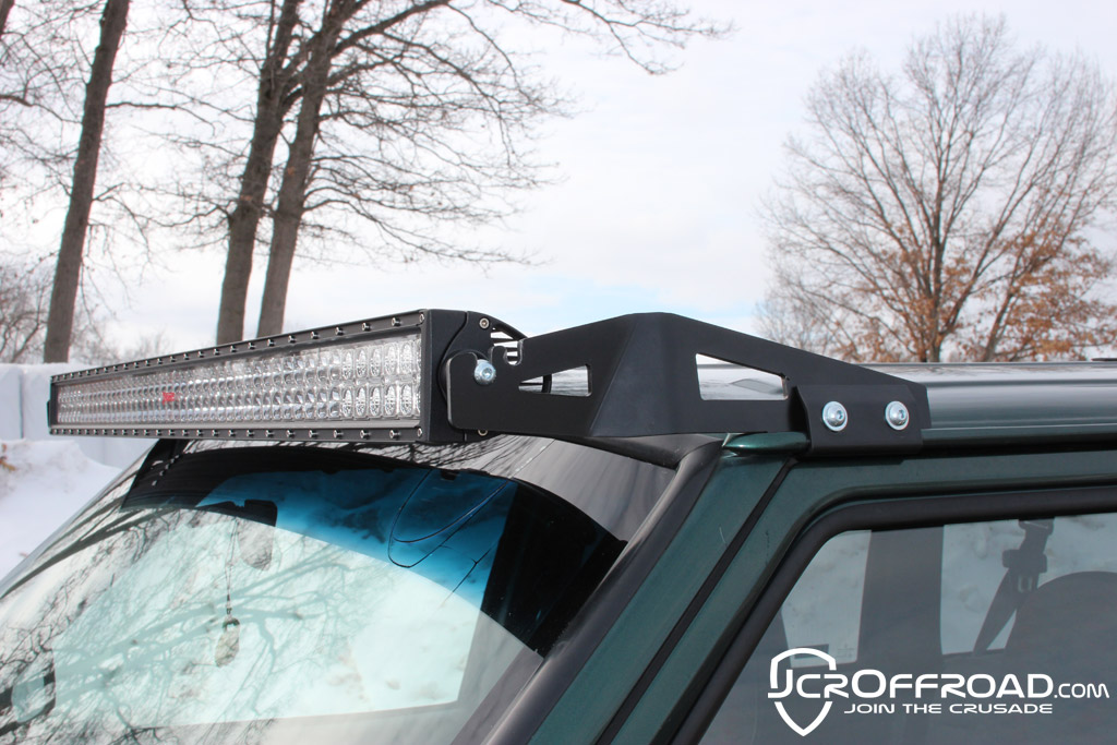 jeep cherokee light bar mount