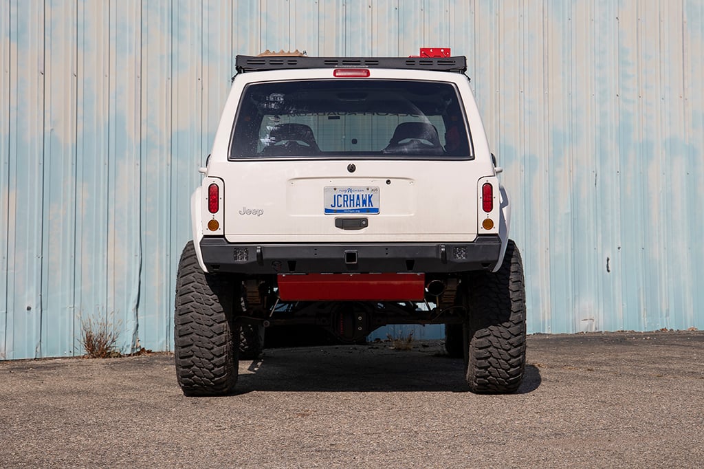 JcrOffroad: Jeep XJ Rear Bumper | Vanguard Tire Carrier Ready - Jeep ...