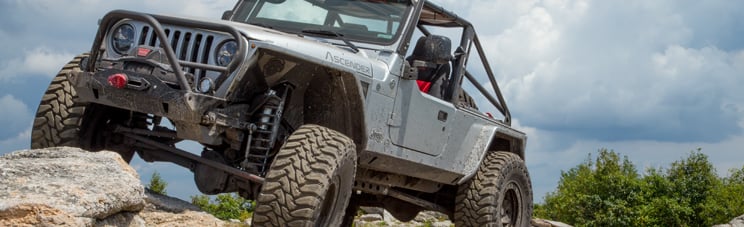 The parts on JcrOffroad's Project Ascender